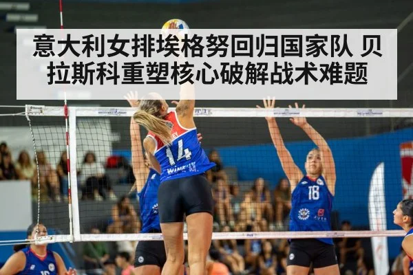 意大利女排埃格努回归国家队 贝拉斯科重塑核心破解战术难题