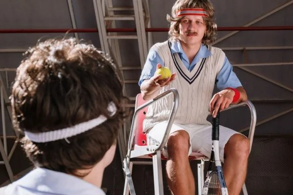 tennis player frustration